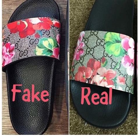 fake gucci slides size 5|Gucci slides are they real.